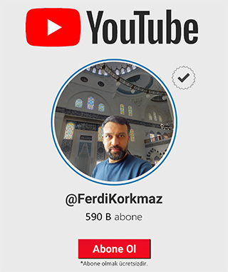 Ferdi Korkmaz Youtube Kanalı